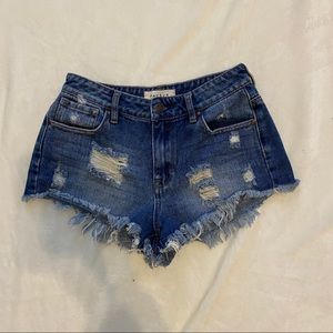 Pacsun denim shorts